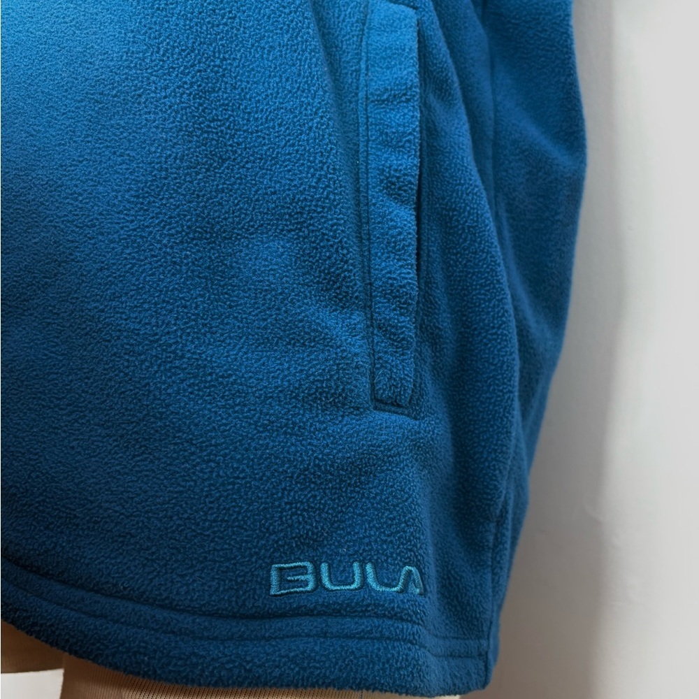 BULA Women’s Fleece Jacket XL Blue & Teal | Full Zip Outdoor Cozy Warm - Picture 8 of 12
